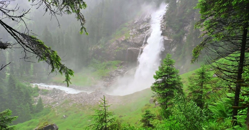 Krimml Waterfalls, Salzburg State, Austria